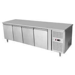 Tavolo frigorifero 4 porte Atosa modello EPF3442: dimensioni 22.3 x 70 x 85h cm, capacità 510 l.